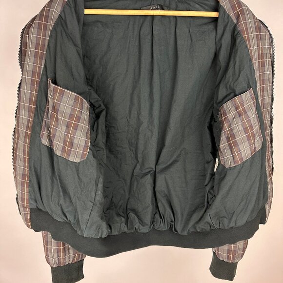 UNIS Italian Plaid Bomber Jacket, XS - Picture 5 of 9